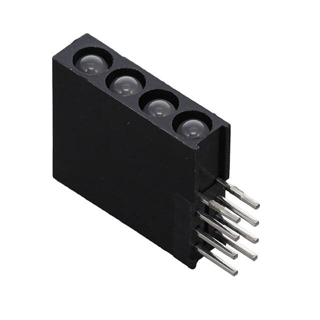 H455CBC Bivar Inc.  LED - Indicadores de placa de circuito Matrices Barras de luz Gráficos de barras